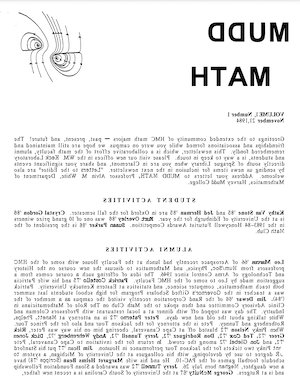 Mudd数学1984，卷1